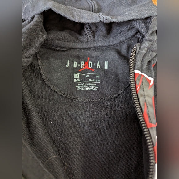 Nike Air baby boys one piece zip up - Picture 3 of 4